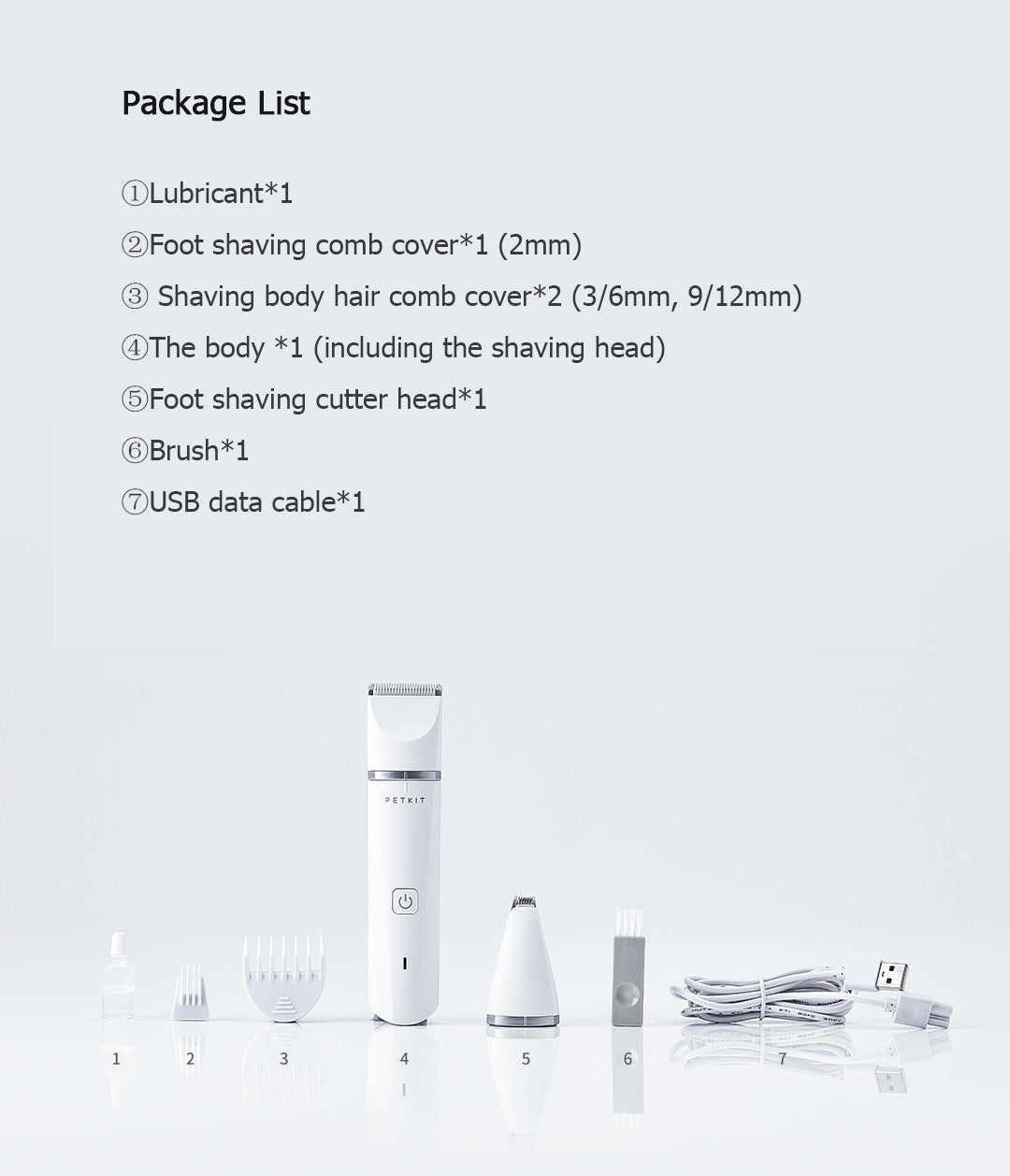 Electric Hair Clippers | White Hair Clippers | Skin Versaa