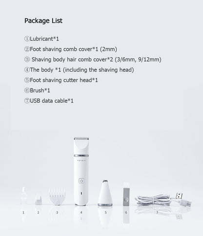 Electric Hair Clippers | White Hair Clippers | Skin Versaa