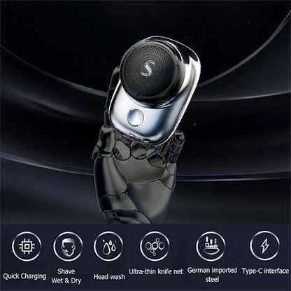 Mini Eletric Shaver | Eletric Travel Shaver | Skin Versaa