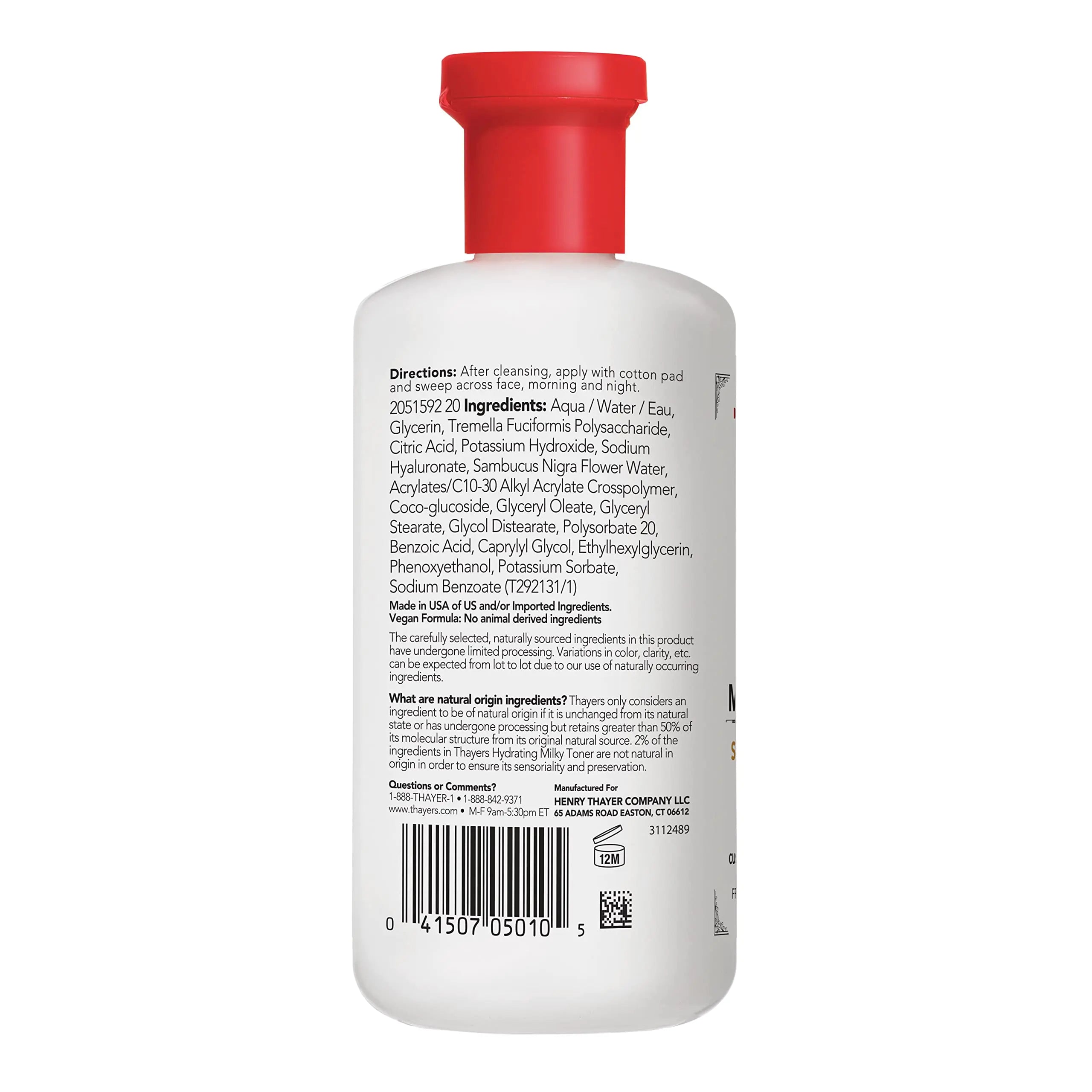 THAYERS Milky Face Toner Skin Care