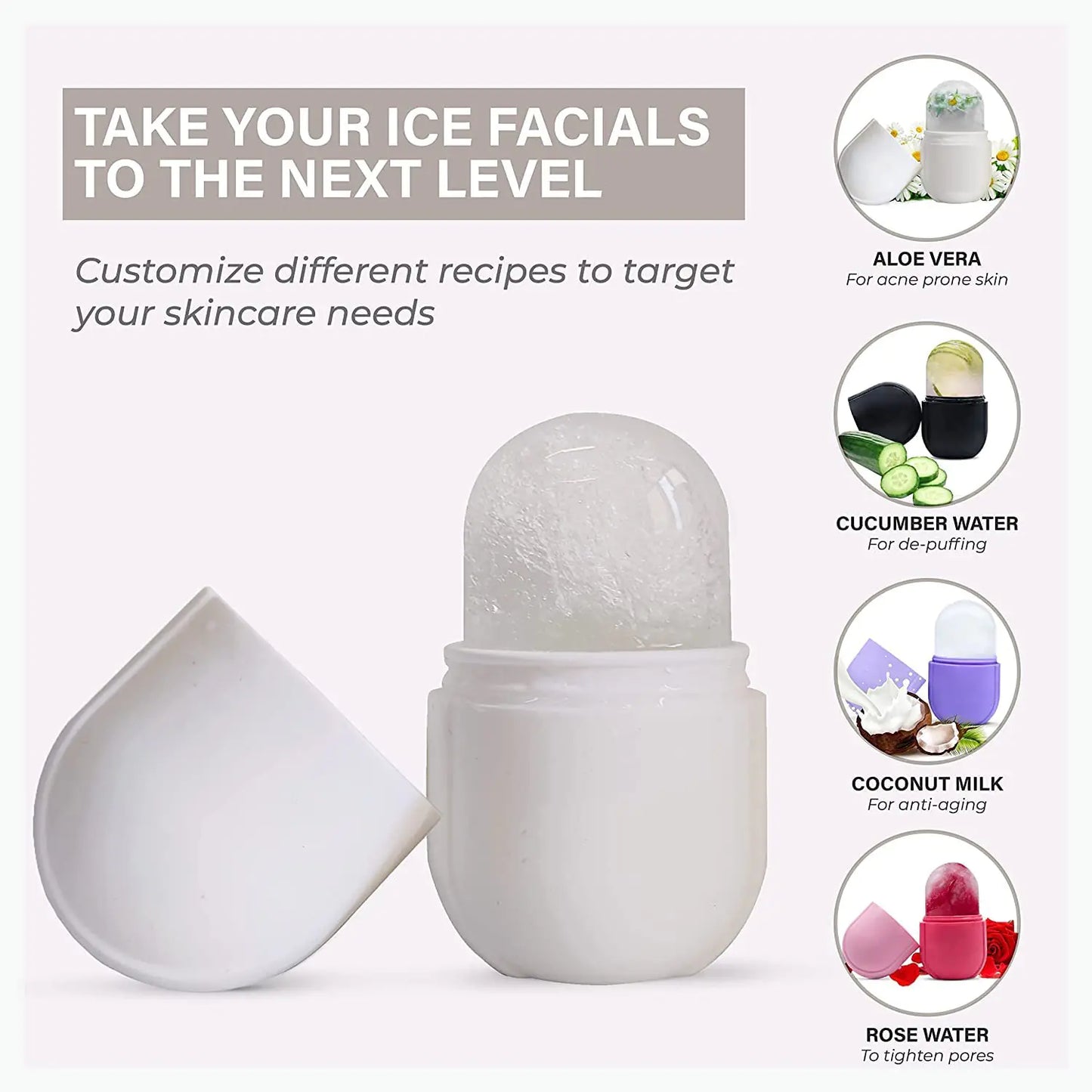 Facial Ice Roller | Ice Roller for Face | Skin Versaa